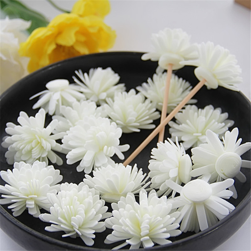 Aromatherapy PE flower reed diffuser decorative simulation flowers (4)