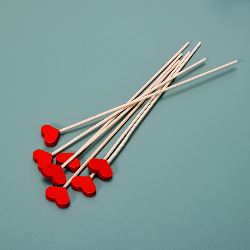 Aromatherapy Volatile rattan stick essential oil with love decoration (3)