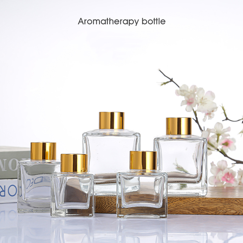 Crystal Glass Diffuser Bottle With Cap for Fragrance Reed Diffuser (3)