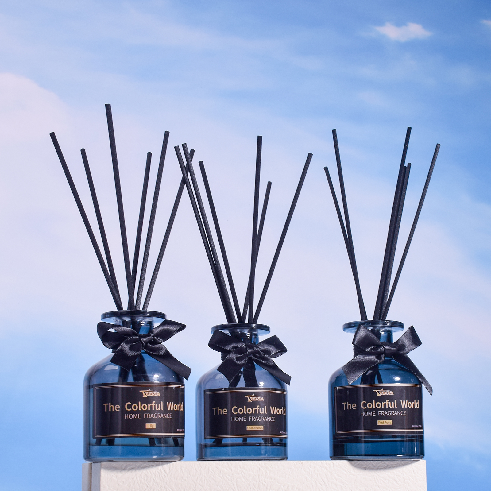 Fragrance Oil Home Office Air Freshener Room Christmas Reed Diffuser (1)