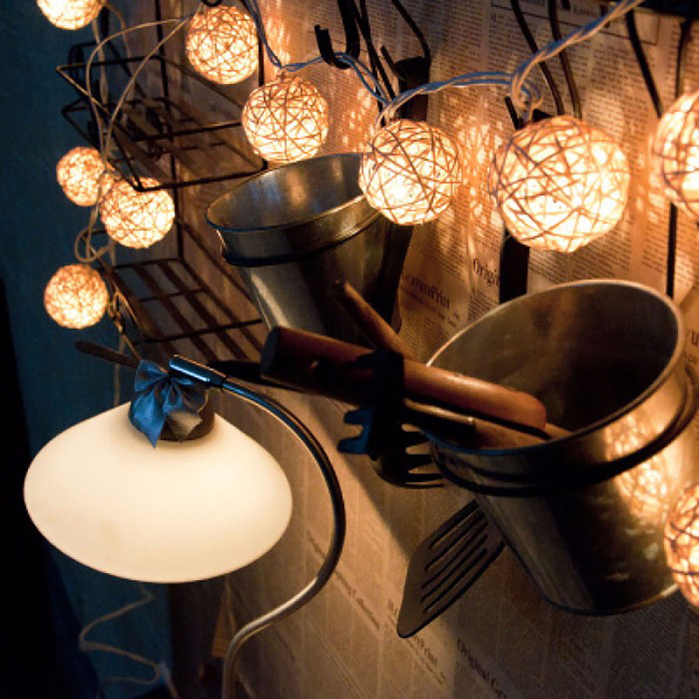 Christmas Tree Ornaments Hanging Ball Rattan Ball Pet Bird Toy (1)