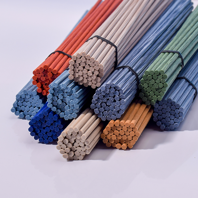 Home Perfume Fragrance Colorful Fiber sticks Reed Diffuser Sticks (5)