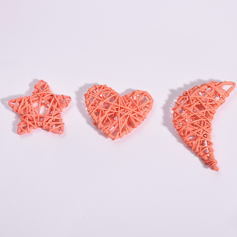 Natural decorative rattan handcraft star shape decor aroma diffuser (1)