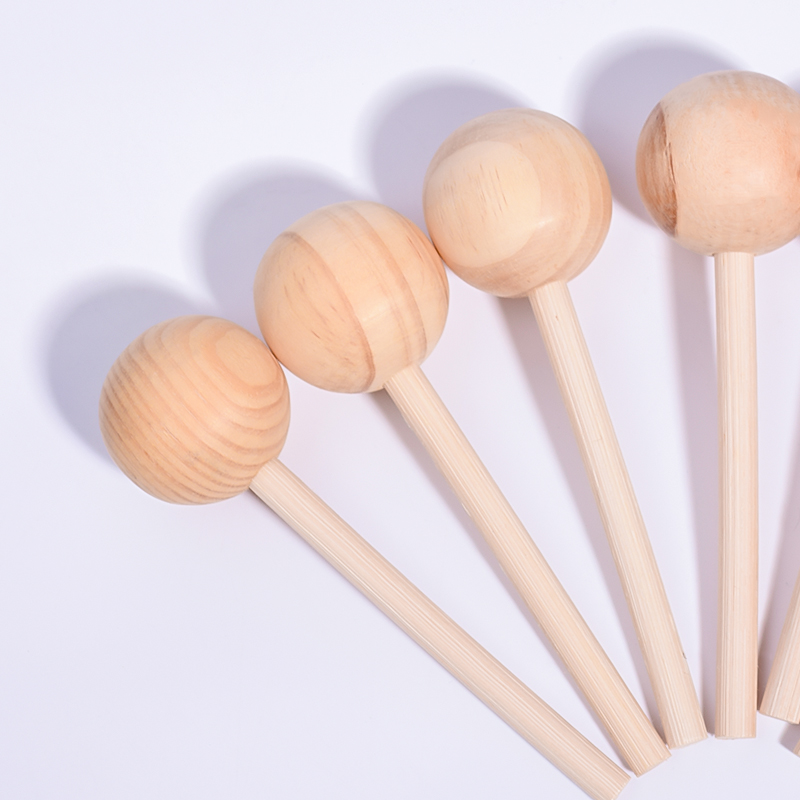 Wood bead diffuser rattan stick home decor aromatherapy accessory (5)