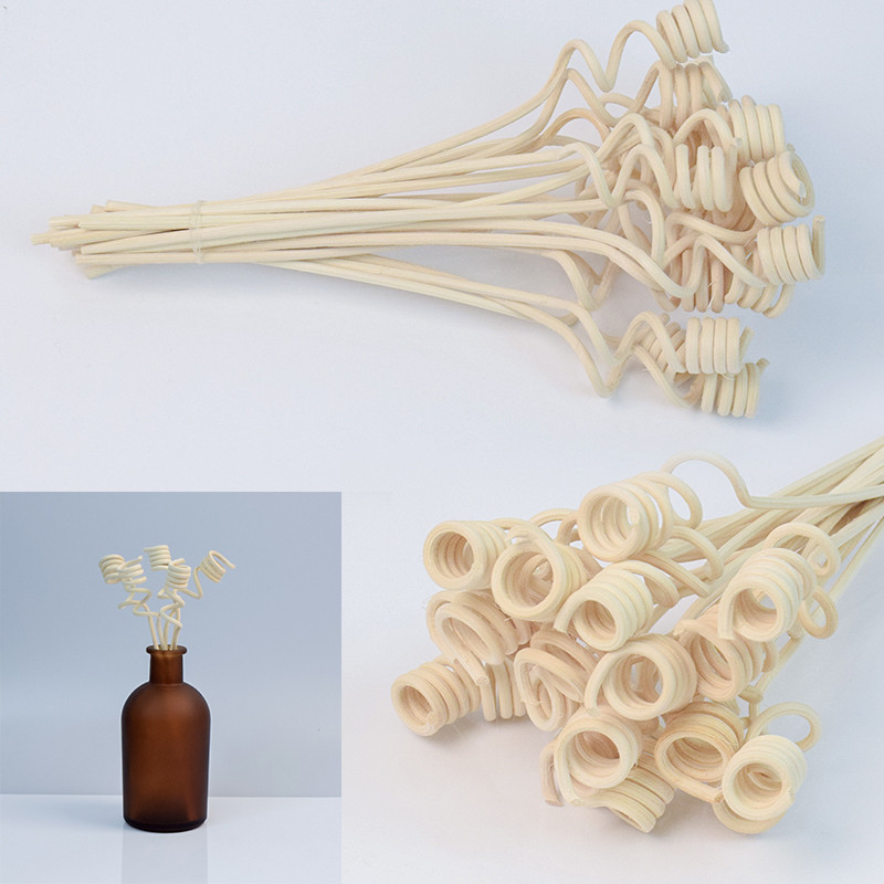 High Quality wavy rattan sticks Curly Shape Air Freshener Stick (5)