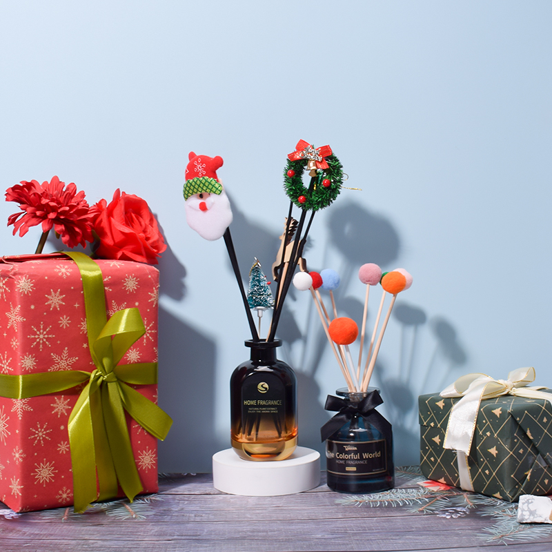 Christmas Fiber Sticks reed diffuser Sticks Distribute Aromatherapy Accessories (5)