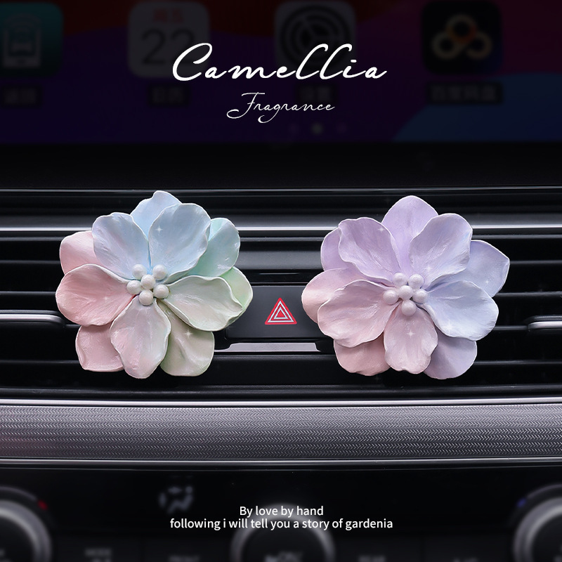 Car Aromatherapy ceramic air Conditioning Outlet Decoration Diffuser Stone (3)