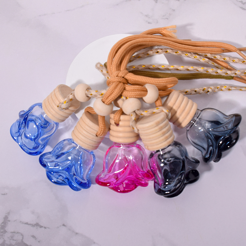 Car perfume bottle Creative in-car aromatherapy bottle pendant Car decorative (2).jpg