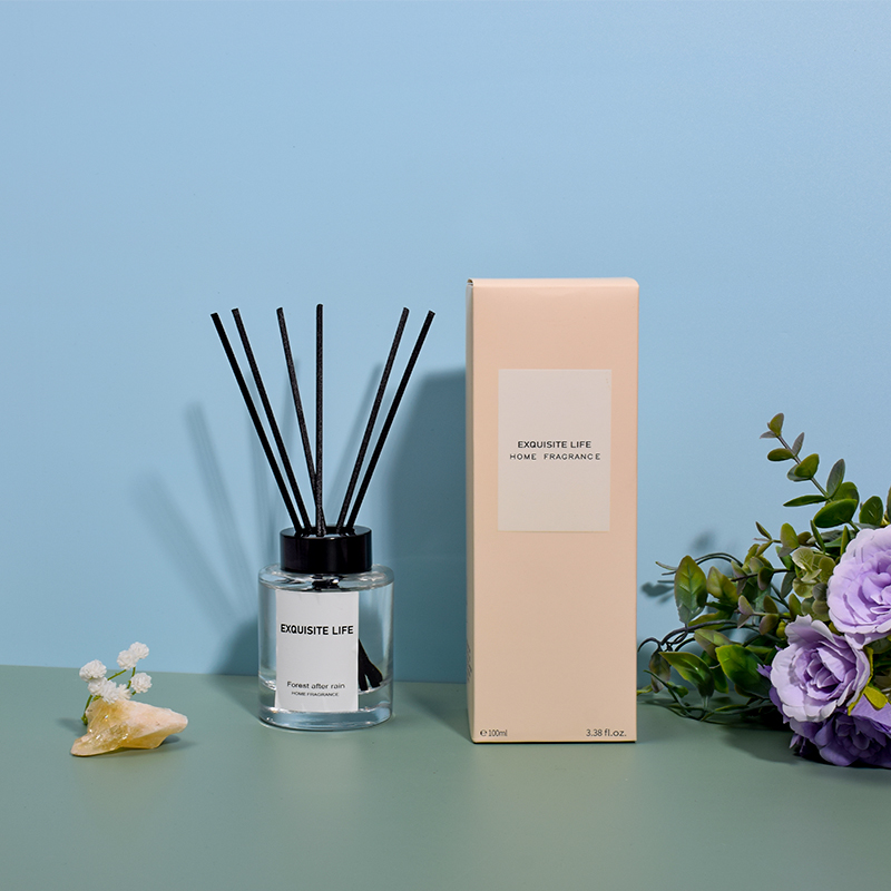 Home Aromatherapy Diffuser Set Essential Oil with fiber Sticks (6)