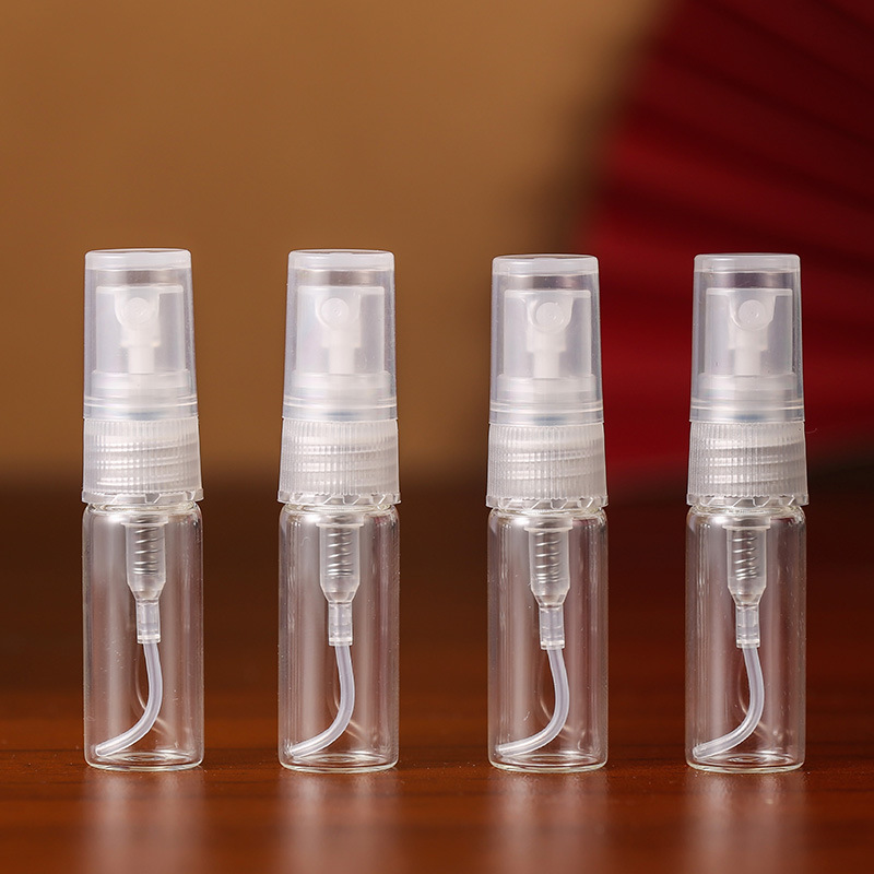 Perfume Bottle test Tube Sample Glass Bottle Press Spray Bottle (3)