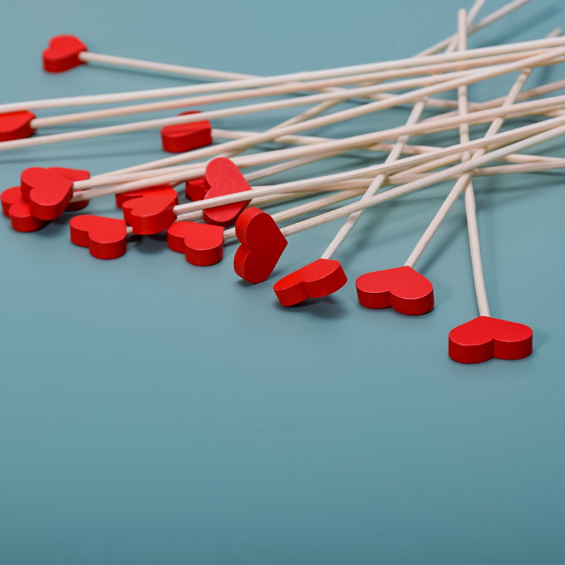 Aromatherapy Volatile rattan stick essential oil with love decoration (1)