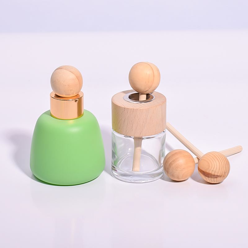 Wood bead diffuser rattan stick home decor aromatherapy accessory (4)