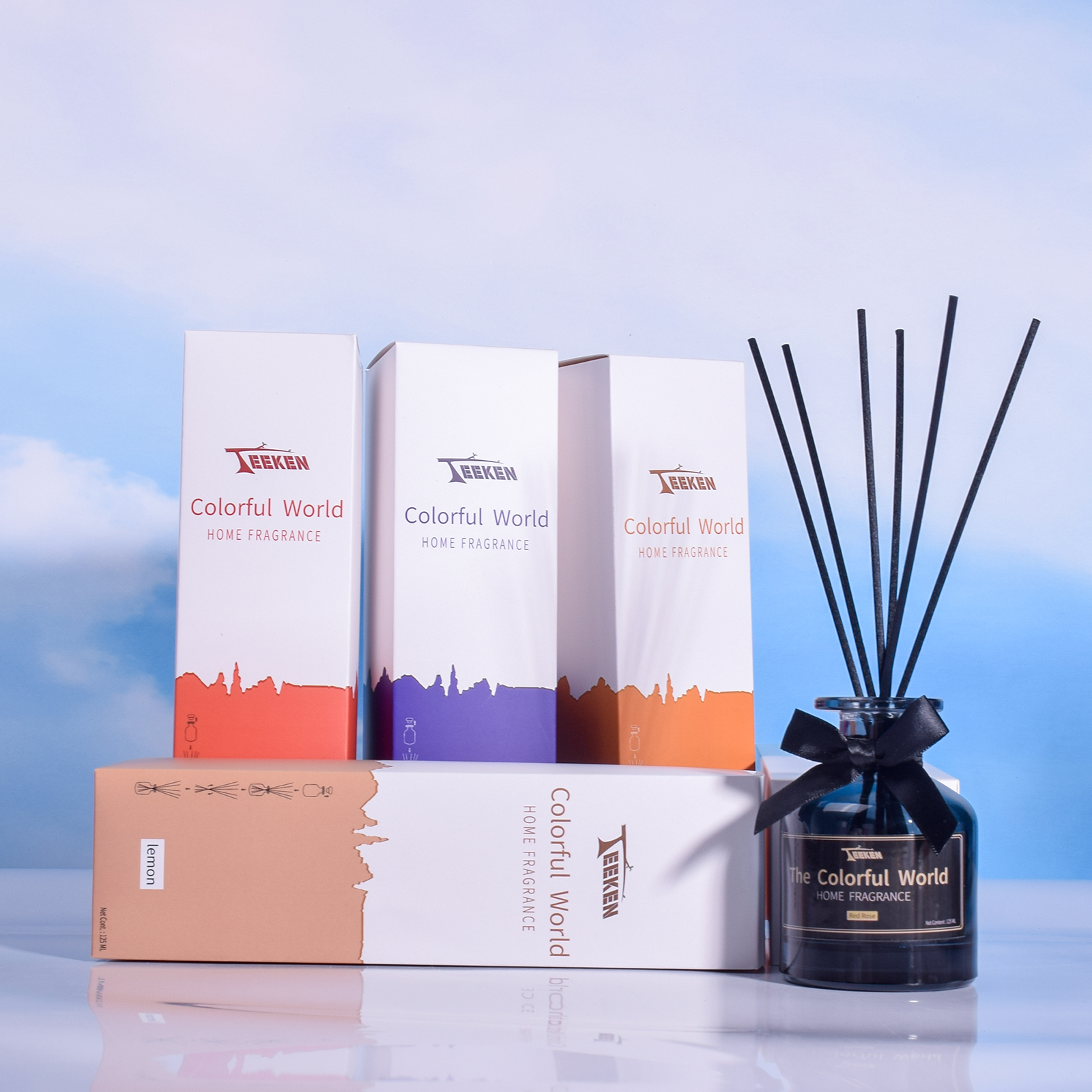 Fragrance Oil Home Office Air Freshener Room Christmas Reed Diffuser (2)