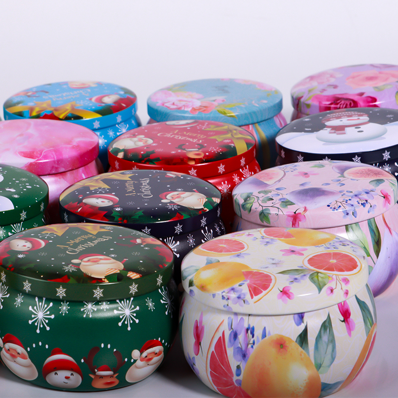 Candle Jars Luxury Unique Candle Jar Metal Wholesale Jars (1)