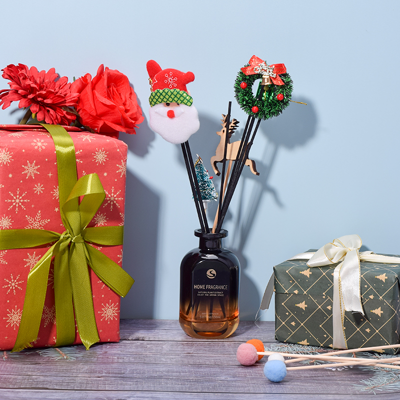 Christmas Fiber Sticks reed diffuser Sticks Distribute Aromatherapy Accessories (4)