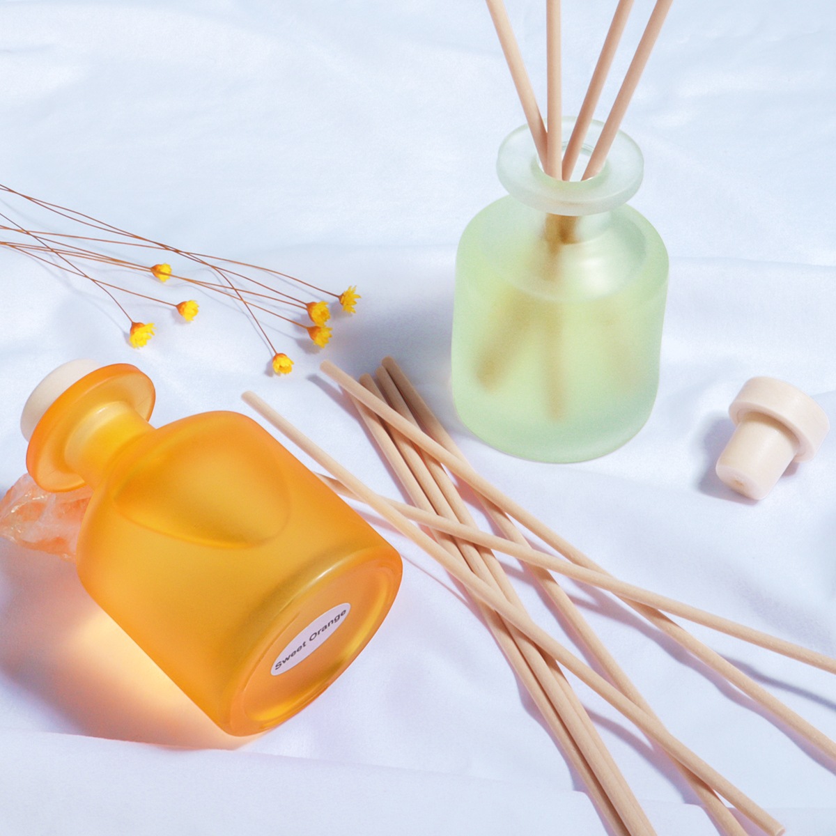 Home Fragrance Reed Diffuser Set Essential Oil Gift (6)